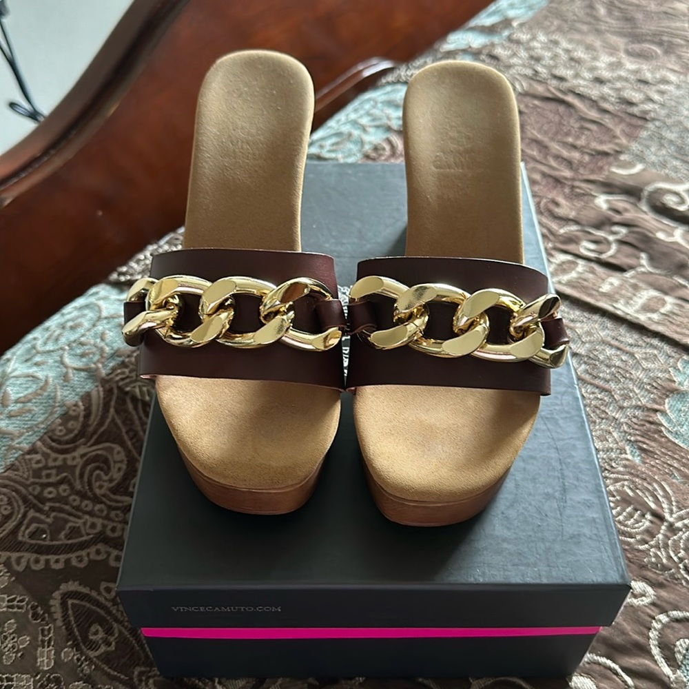 Vince Camuto clog sandal.